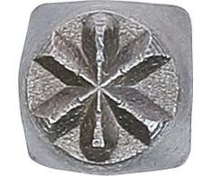 Bgs Technic Išmušėjas žvaigždutė | 6 mm (2050)