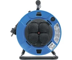 Bgs Technic Kabelinė ritė 25 m | 3 x 1,5 mm² | 4 lizdai su sandarinimo dangteliu IP 44 | 3500 W (3375)