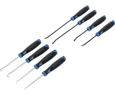 Bgs Technic Kabliukų ir kabliukų su užapvalintais galais rinkinys | 8 vnt. (8638)