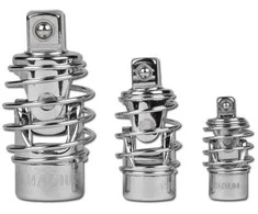 Bgs Technic Kardaninių jungčių rinkinys | su spyruokle | 6.3 mm (1/4 ") / 10 mm (3/8") / 12,5 mm (1/2 ") | 3 vnt. (252)