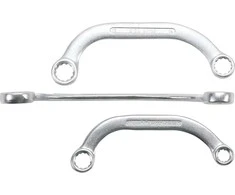 Bgs Technic Kilpinių raktų komplektas C pusmėnulio formos | 10x13 - 17x19 mm | 3 vnt. (1215)