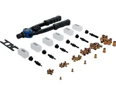 Bgs Technic Kniediklis srieginėms kniedėms PRO | M3–M10 rinkinys | 68 vnt. (408)