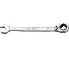 Bgs Technic Kombinuotas raktas su terkšle | su reversu | 13 mm (6613)
