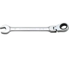 Bgs Technic Kombinuotas raktas su terkšle | šarnyrinis | 17 mm (6717)