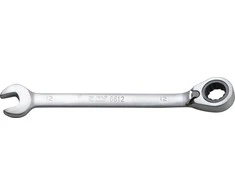 Bgs Technic Kombinuotas raktas su terkšle | su reversu | 12 mm (6612)
