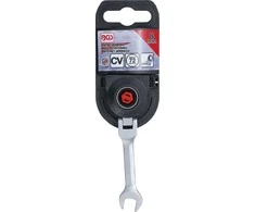 Bgs Technic Kombinuotas raktas su terkšle | trumpas | šarnyrinis | 8 mm (6908)