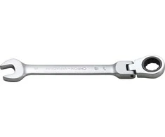 Bgs Technic Kombinuotas raktas su terkšle | šarnyrinis | 15 mm (6715)