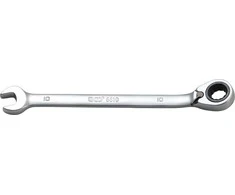 Bgs Technic Kombinuotas raktas su terkšle | su reversu | 10 mm (6610)