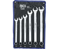 Bgs Technic Kombinuotų pailgintų raktų komplektas | XXL | 21 - 32 mm | 6 vnt. (1229)