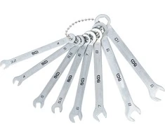 Bgs Technic Kombinuotų raktų rinkinys | Maži numeriai | 4 - 10 mm | 8 vnt (8646)