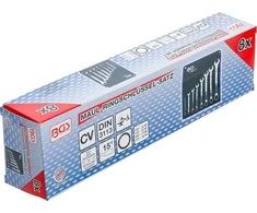Bgs Technic Kombinuotų raktų rinkinys | Coliniai dydžiai | 1/8" - 9/16" Withworth | 8 vnt. (1199)