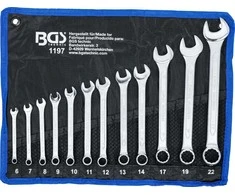 Bgs Technic Kombinuotų raktų rinkinys | 6 - 22 mm | 12 vnt. (1197)