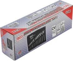 Bgs Technic Kombinuotų raktų rinkinys | atviras galas su terkšlės funkcija | 8 - 21 mm | 13 vnt. (8914)