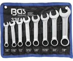 Bgs Technic Colinių raktų patrumpintų komplektas 8 vnt. (32140)