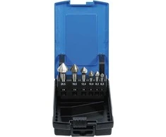 Bgs Technic Kūginis grąžtų/frezų rinkinys | HSS | DIN 335 C forma | 6 vnt. (1997)