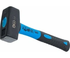 Bgs Technic Kūjis su stiklo pluošto rankena – kaladėliams/kaltiems, DIN 6475 – 1000 g (3847)