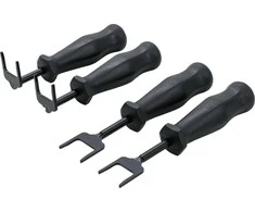 Bgs Technic Kuro linijų atlaisvinimo įrankiai | 4 vnt. | (USA) MaxxForce varikliams 11 ir 13 (6898)