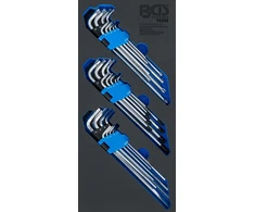 Bgs Technic L formos raktų rinkinys įdėkle BGS | HEX, TORX, TORX Security | 27 vnt. (74259)