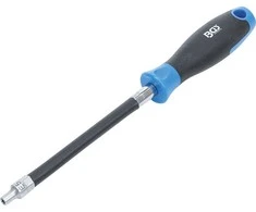 Bgs Technic Lanksti rankena su galvute | E tipas E 5 | Spyruoklės ilgis 150 mm (70021)