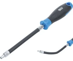 Bgs Technic Lanksti rankena su galvute | E tipas E 5 | Spyruoklės ilgis 150 mm (70021)