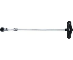 Bgs Technic Lanksti terkšlė su T-rankena | išorinis kvadratas 6,3 mm (1/4") (2126)
