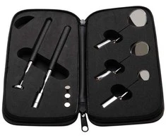 Bgs Technic LED magnetinių kėliklių ir apžiūros veidrodėlių rinkinys (3095)