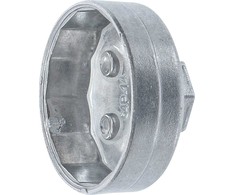 Bgs Technic Lėkštelė tepalo filtrui aliumininė | 14-kampų | Ø 64 mm | Daihatsu, Fiat, Nissan, Toyota (1042)