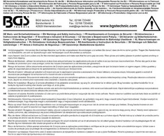 Bgs Technic Lygiagretus traukiklis | dvikojis | 24 - 55 mm (74522)