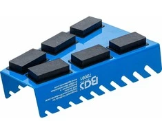 Bgs Technic Magnetinis laikiklis kombinuotiesiems / žiediniams veržliarakčiams | Metalas | 10 lentynų (72091)