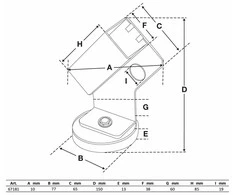 Bgs Technic Magnetinis laikiklis | suvirinimo degikliui | su silikonine apsauga (67181B)