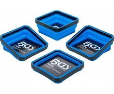 Bgs Technic Magnetinių indų rinkinys | Silikonas | lanksčios | 4 vnt. (74502B)