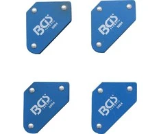 Bgs Technic Magnetinių laikiklių rinkinys | 45° - 90° - 135° | 4 vnt. (3004)