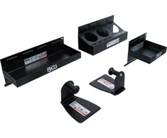 Bgs Technic Magnetinių lentynėlių ir popieriaus ritinio laikiklio rinkinys | 4 vnt. (74574)