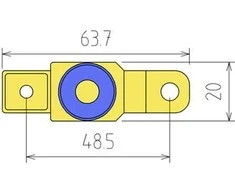 Bgs Technic Masės išjungėjas, srovės adapteris motociklams (9310)