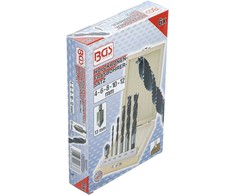 Grąžtas Bgs Technic Medienos karūnos ir frezų grąžtų rinkinys 4 - 12 mm | 6 vnt. (50401)
