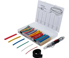 Bgs Technic Mini dujinis degiklis su termo susitraukiančiais vamzdeliais | piezo | 162 vnt. | BGS (70143)