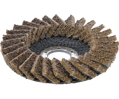 Bgs Technic Šlifavimo diskas lapelinis | neaustinė medžiaga | Ø 115 mm | P 80 (74471B)