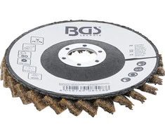 Bgs Technic Neaustinis lapelinis šlifavimo diskas | K80 | Ø 125 mm (74472)