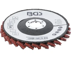 Bgs Technic Neaustinis lapelinis šlifavimo diskas | K120 | Ø 125 mm (74474)