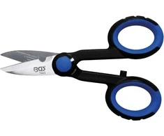 Bgs Technic Nerūdijančio plieno elektrikų žirklės | 145 mm (7963)