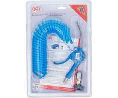Bgs Technic Oro pūtimo pistoletas | su spiraline oro žarna ir T formos jungtimi (74253)