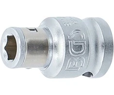 Grąžtas Bgs Technic Perėjimas | 10 mm (3/8") | vidinis šešiakampis 6,3 mm (1/4") (8225)