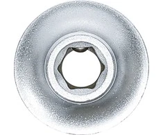 Bgs Technic Perėjimas su tvirtinimo rutuliu | vidinis kvadratas 12,5 mm (1/2") | vidinis šešiakampis 6,3 mm (1/4") (8201)