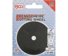 Bgs Technic Pjovimo diskas pneumatiniam diskiniam pjovikliui | Ø 75 x 1,8 x 9,7 mm (3286-1)