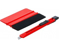 Bgs Technic Plastikinė mentelė | su veltinio kraštu | 2 vnt. (85215)