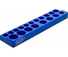 Bgs Technic Plastikinis galvučių laikiklis | magnetinis | 12,5 mm (1/2") | 19 vietų (74598)