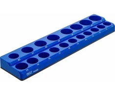 Bgs Technic Plastikinis galvučių laikiklis | magnetinis | 12,5 mm (1/2") | 19 vietų (74598)