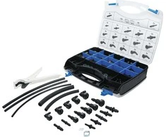 Bgs Technic Plastikinių vamzdelių ir jungčių asortimentas | 95 vnt. (6776)