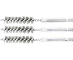 Bgs Technic Plieniniai šepečiai vamzdeliams | 11 mm | 6,3 mm (1/4") | 3 vnt. (3078-11-S)