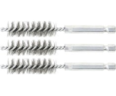 Bgs Technic Plieniniai šepečiai vamzdeliams | 14 mm | 6,3 mm (1/4") | 3 vnt. (3078-14-S)
